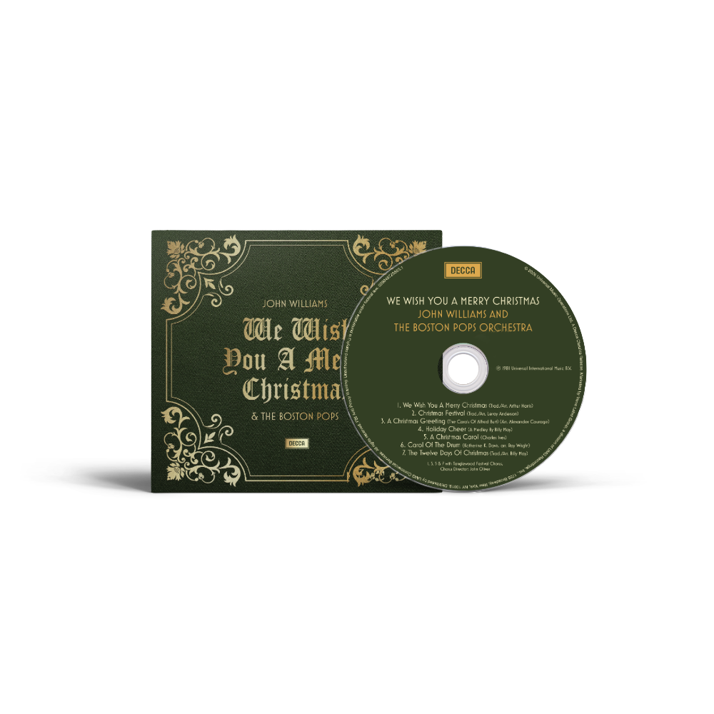 John Williams, Tanglewood Festival Chorus, Boston Pops Orchestra: We Wish You A Merry Christmas (John Williams Legacy Edition) CD